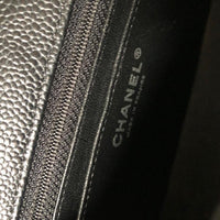 Chanel Caviar Black Quilted Classic Flap Mini SHW