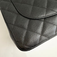 CHANEL Jumbo Classic Double Flap Black Caviar GHW