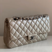 Chanel Classic Medium Flap Caviar Lambskin Ruthenium Hardware