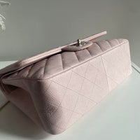 CHANEL Jumbo Classic Double Flap Pink Caviar SHW