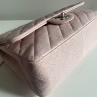 CHANEL Jumbo Classic Double Flap Pink Caviar SHW
