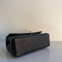 Chanel Black Lambskin Classic Mini Flap with Gold Hardware β 2022, Pristine