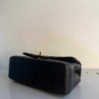 Chanel Black Lambskin Classic Mini Flap with Gold Hardware β 2022, Pristine