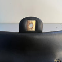 Chanel Black Lambskin Classic Mini Flap with Gold Hardware β 2022, Pristine