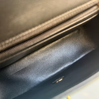 Chanel Black Lambskin Classic Mini Flap with Gold Hardware β 2022, Pristine