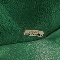 CHANEL Classic Mini Caviar Flap 18s Emerald Green Light Gold Hardware