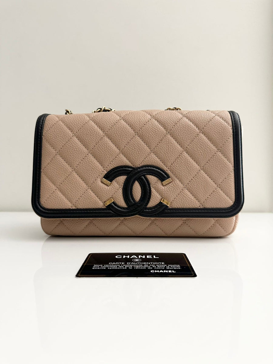 Chanel Small CC Filigree Flap Bag