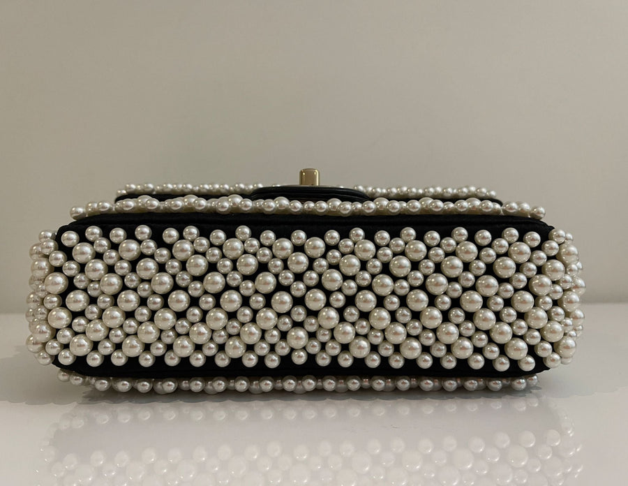 CHANEL PEARL RECTANGULAR MINI BAG