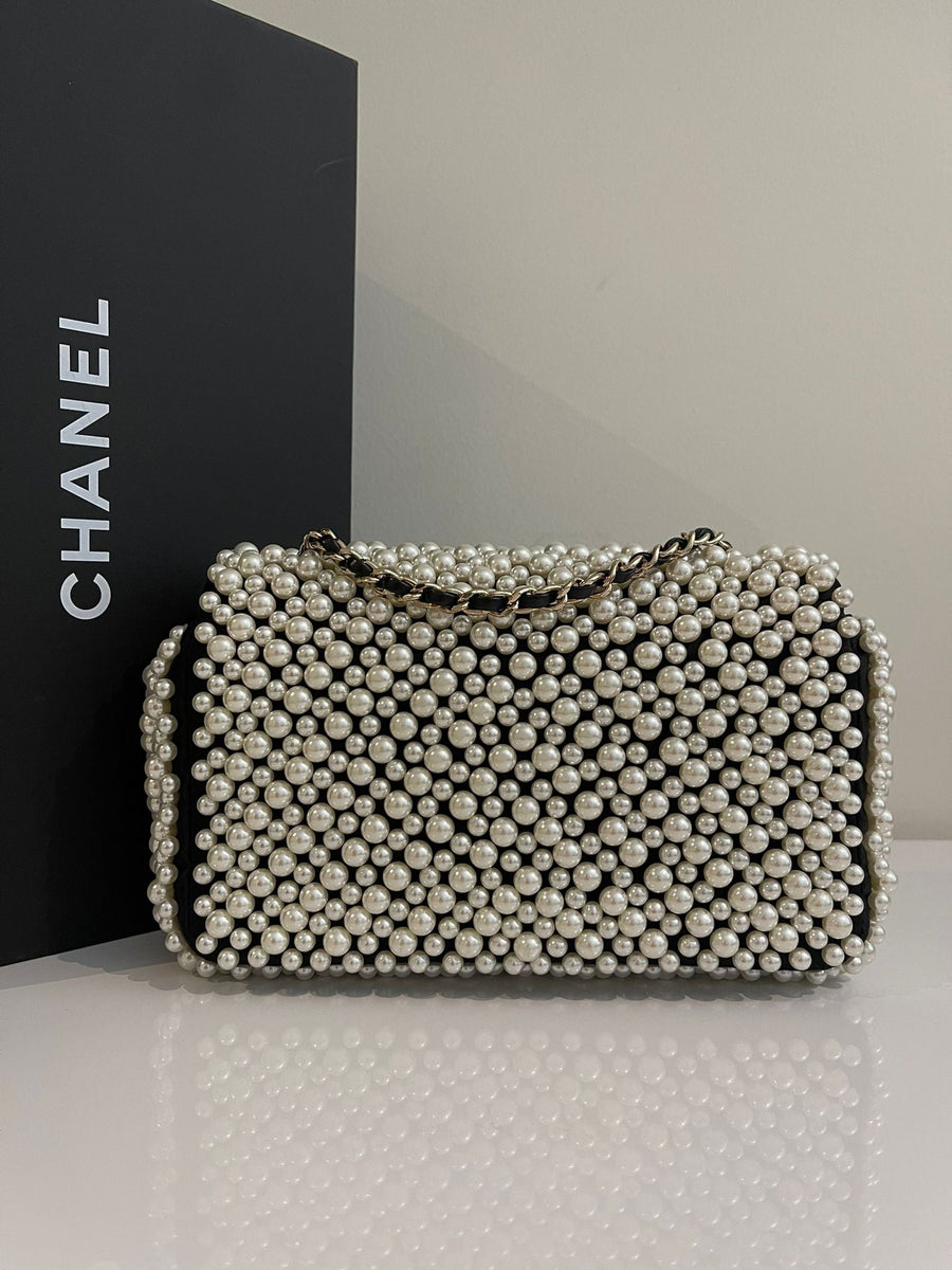 CHANEL PEARL RECTANGULAR MINI BAG